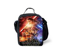 (4) Star Wars 3D Insulated Lunch Bag School Snack Box Travel Lunchbox Bag Kids Gift
