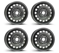 STEEL WHEEL ALCAR ACCIAIO 4940 FOR PEUGEOT 107 4.5X14 4X100 BLACK WCX