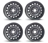 4 Steel wheels Alcar 5.5Jx14 Inch ET35 4x98 for Fiat Panda Punto Set of 4