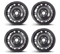 4 Steel wheels Alcar 6.0Jx15 Inch ET43 5x100 for Skoda Fabia Praktik Roomster Se