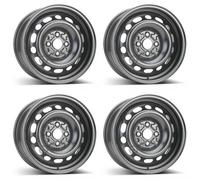 4 Steel wheels Alcar 6.0Jx15 Inch ET45 4x100 for Mazda 2 Set of 4
