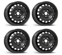 4 Steel wheels Alcar 6.0Jx15 Inch ET45 5x100 for Mazda 2 Set of 4