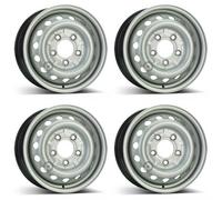 4 Steel wheels Alcar 6.0Jx15 Inch ET75 5x130 for Volkswagen LT Set of 4