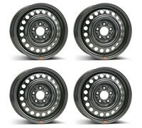 4 Steel wheels Alcar 6.5Jx16 Inch ET46 5x115 for Opel Antara Set of 4