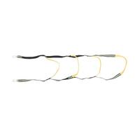 4 Step Boat Rope Ladder, Canoeing Rope Ladder, Folding Swim Ladder with Anti-Slip Steps, UV for Sailboat Kayak