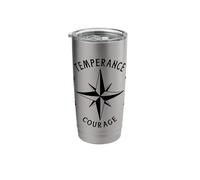 4 Stoic Virtues Stainless Steel Insulated Tumbler