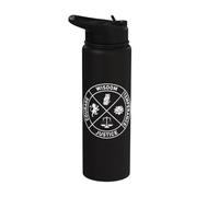 4 Stoic Virtues Wisdom Temperance Justice Courage Stoicism Stainless Steel Insulated Water Bottle