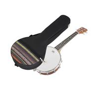 4 String Banjo, 24-Inch Tenor Banjo Beginner, Band & Ensemble Playing, At Home, Learning & Teaching, with Gig Bag