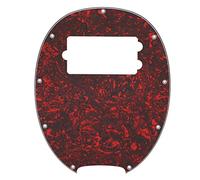 4 String Bass Guard Plate, Plastic Pickguard for Music Man MM2 Bass, Scratch - Replacement Guard with Pre - Drilled Holes for Easy Installation