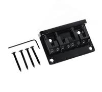 4 String Bass Guitar Bridge Adjustable String Bass Bridge Metal Texture 79.5x51.5MM Guitar For Professional Stability