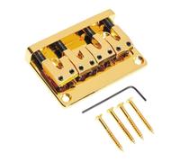 4 String Electric Bass Fixed Bridge Professional Bass Accessory Fixed Bridge Metal Texture Bass Guitar Part For Guitar