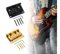 4 String Fixed Bass Bridge Electric Bass Bridge Guitar Fixed Bridge Guitar Bridge Metal Texture Suitable For Guitar