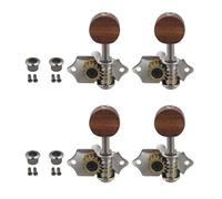 4 String Guitar Tuning Pegs Keys Vintage Open Gear Ukulele Tuners Machine Head Open Gear Adjustable Tones Machines Heads Guitar Locking Tuners