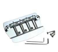 4 String Hard Tail Fixed Bass Electric Guitar Bridge MMB4 Black(CR)