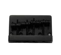 4 string Hardtail Bridge for Electric Guitar Bass Replacement String Spacing 19mm BB013(BK)
