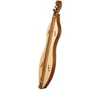 4 String Mountain Dulcimer F-Hole Walnut With Nickel Finish Hardware
