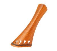 4 String Sappanwood Violin Tailpiece, Beveled Fine Tuner, 4/4 Size Violin, Lightweight & Easy Install, Vintage Charm, Sophisticated Appearance, Ultra Composite Tail Piece
