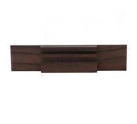 4 String Ukulele Bridge, Rosewood Guitar Bridge, Cow Bone Saddle Nut Bridge Replacement Accessory, Quick Installation for Better Performance, Accurate Sizes, Slotting and