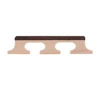 4 Strings Banjo Bridge Banjo Ukulele Musical Instruments Maple & Ebony Bridge Easy To Use Banjos Accessories
