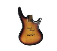4 Strings Electric Bass Guitar Body Mahogany Maple Kinds Of Colourful,semi-finished Bass Guitar (Color : 04)