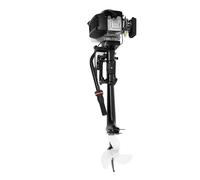 4-Stroke 4 HP Outboard Engine Petrol Fishing Boat Engine Outboard Engines Petrol Engine Air Cooling System Suitable for small boats, kayaks, small boats, inflatable boats