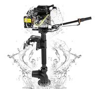 4 Stroke 4HP Outboard Motor Jet Pump CDI Wind Cooling Thrust Inflatable Fishing Boat Engine 55CC