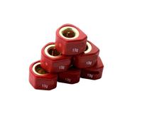 4-Stroke 6PC Racing Roller Set Weight 18x14mm 9g 13g Engine Scooter For VS At Eu MX RV Joy125 180 GTS 125cc EVO Engine Scooter(13g red)