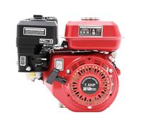 4 Stroke 7.5HP Petrol Engine, 212CC Go Kart Gas Engine Motor, Air Cooling Gasoline, with 3600RPM 4000W, Pull Start, for Water Pumps, Go-Karts, Lawn Mowers, Log Splitters and Agricultural Machinery