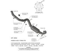 4-Stroke Collectors 80062 Exhaust System by Leovince