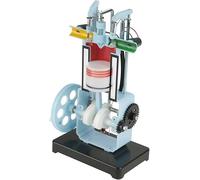4 Stroke Engine Model 5V Physics Teaching Instrument, Home Improvement, DIY Projects, Daily Maintenance for General Users