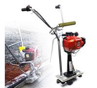 4 Stroke Gasoline Concrete Vibrating Machine, 35.8cc Concrete Vibrae Leveling Machine, 900W Concrete Surface Screed, Concrete Finishing Tool for Construction Sites (Not Included Ruler)