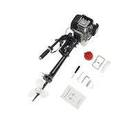 4-Stroke Outboard Motor Petrol Engine, 5500rpm 3HP Heavy Duty Boat Motor Outboard Motor, CDI Single Cylinder Wind Cooling Pin Control Recoil Start for Inflatable Fishing Boat and Fishing