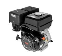 4 Stroke Petrol Engine - 15HP 420CC Portable Gasoline Motor OHV Pull Start Air-Cooled Engine with Oil Shortage Warning and Overload Protection for Kart Generator Cleaning Machine Cement Mixer Trencher