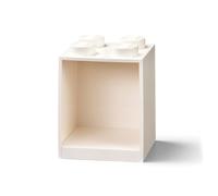 4-Stud Brick Shelf - White