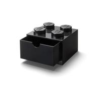 4-Stud Desk Drawer - Black