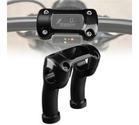 4" Tall Handlebar Riser Clamp For Harley Softail Breakout Standard Street Bob FXBB FXDR FXBR 1.25" Bar