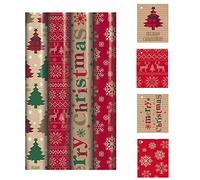 4 Tartan Stag Wrap 27795 Tags