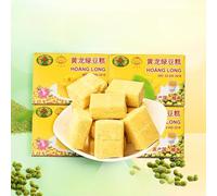 4 Taste Mung bean cake,Matcha coconut taro flavor,healthy nutritious breakfast cake,sweet cookies,snack food,dessert,dim sum,vegan,delicious Chinese snack gift (Original taste,8pcs)