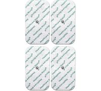 (4) Tens Electrode Pads 5x10cm Self-Adhesive Electrodes with 3.5mm Stud Connection Compatible with Beurer, Sanitas, Boots, Kinetik Tens Devices
