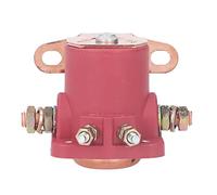 4 Terminal Magnetic Switch Relay Starter Relay Replacement for Automotive Motorcycle 12VDC 100A Brass Coil Normally Open Type for Car and Bike Starting Systems