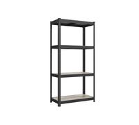 4-Tier 520 kg Capacity Shelf, Greige + Black / 1