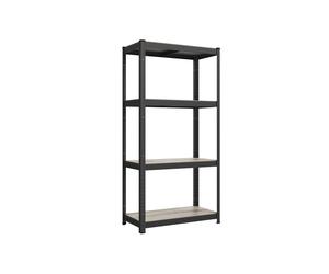 4-Tier 520 kg Capacity Shelf, Greige + Black / 1