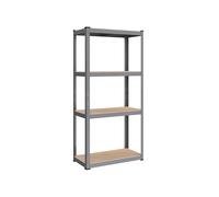 4-Tier 520 kg Capacity Shelf, Grey / 2