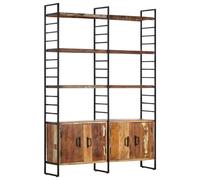 4-Tier Bookcase Bookshelf Storage Cabinet Display Shelf Storage Rack vidaXL