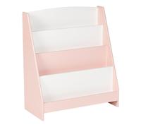 4 Tier Bookcase Engineered Wood Pastel Pink LILOET