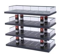 4 Tier Diecast Car Display Case for 1/64 Scale Hot Wheels & Matchbox