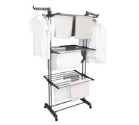 4 Tier Foldable Clothes Airer Rack Indoor Outdoor Dryer Laundry Dry Rail Hanger