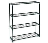 4 Tier Garden Greenhouse Shelving Steel Staging Shelving Plant Racking Staging