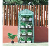 4 Tier greenhouse, 2024 Garden Greenhouse Cover, Reinforced Replacement Cover, Small Portable Gardening Plant Cover Garden Flower Shelter (69 * 49 * 158cm)