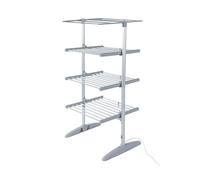 4 Tier Heated Clothes Airer - Electric Clothes Dryer, Indoor Laundry Drying Rack, Foldable & Energy Efficient